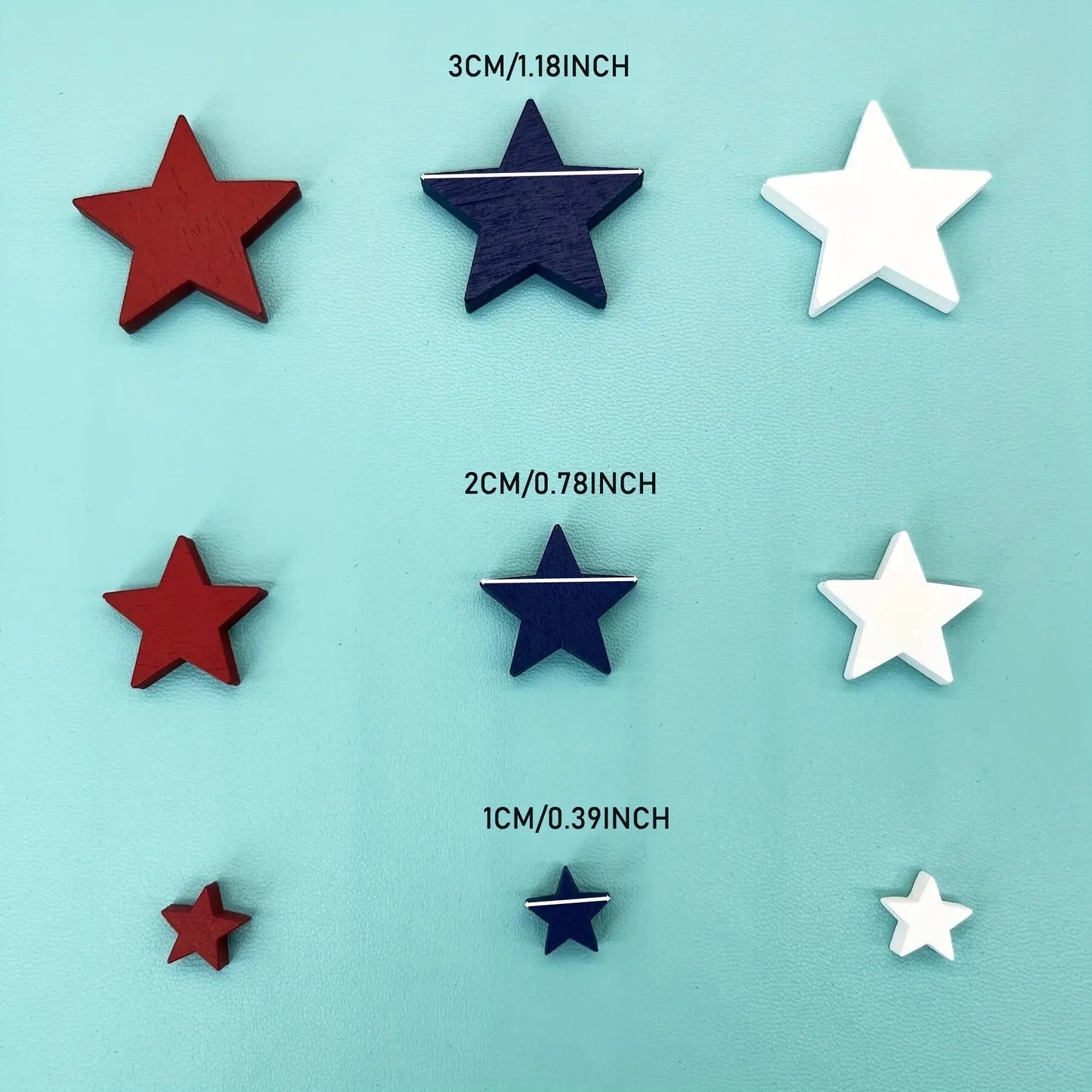 Independence Day- Mini Wooden Star