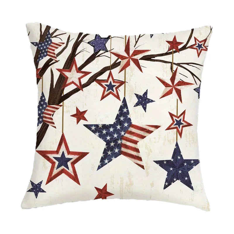 American Flag- Star & Stripes Pillow Cover