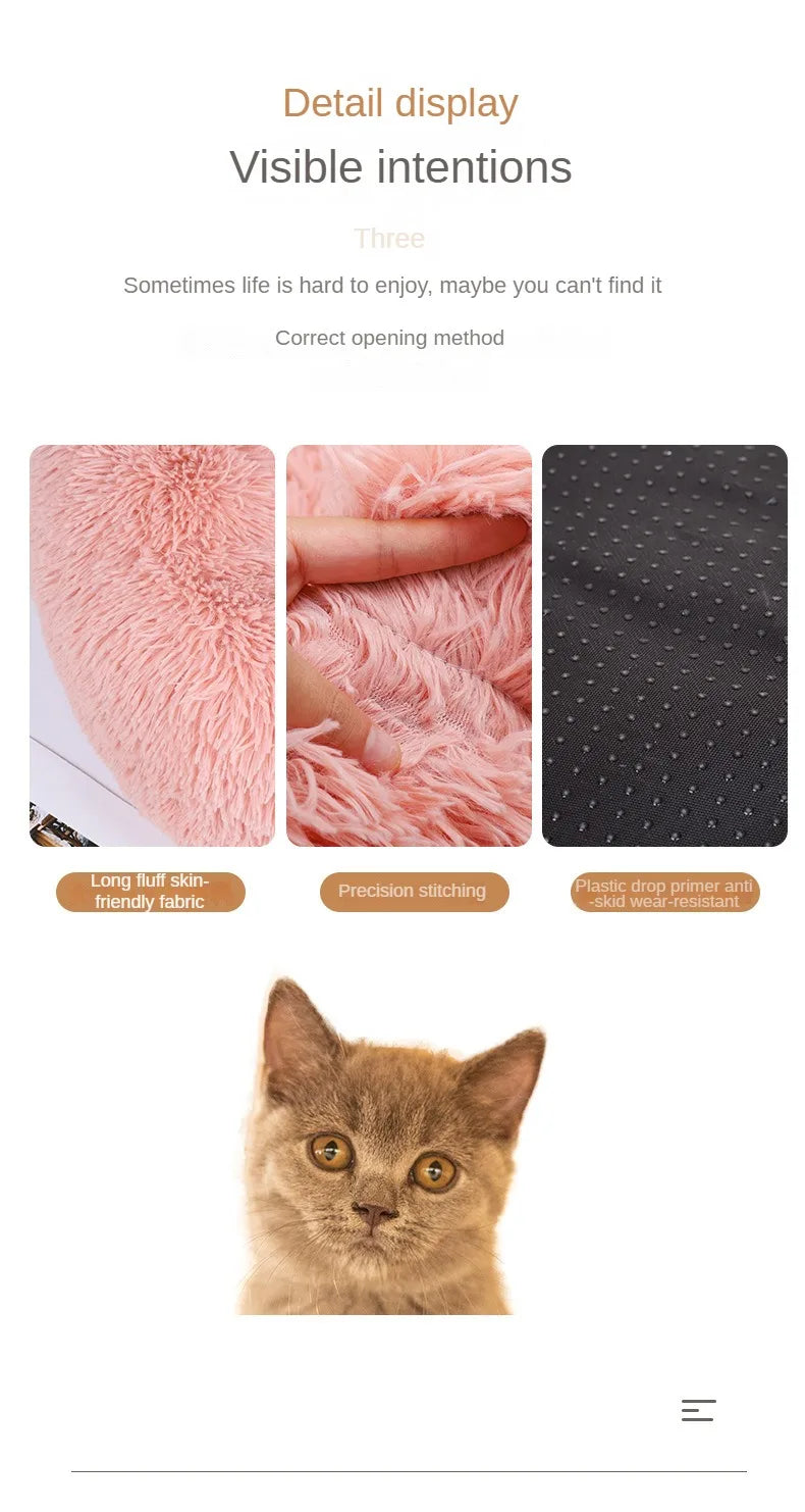 Plush Washable Pet Nest