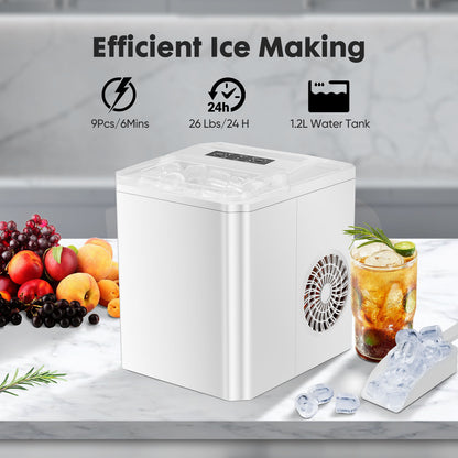 Portable Ice Maker Self-cleaning