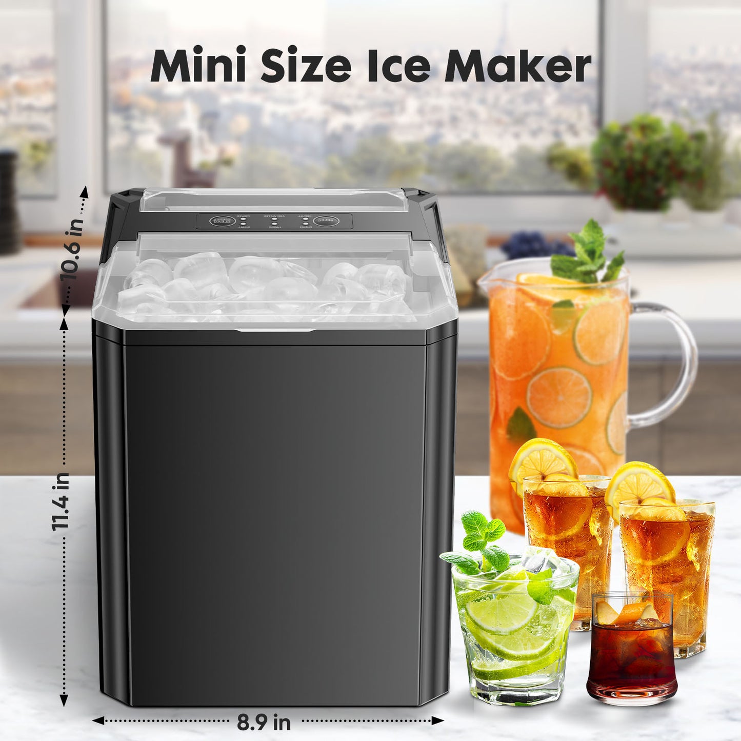Portable Ice Maker Self-cleaning