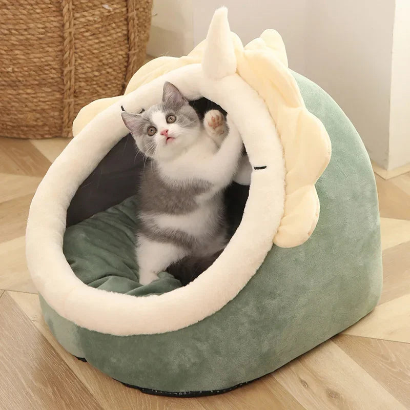 Washable Cozy Pet Lounger & Cat Bed