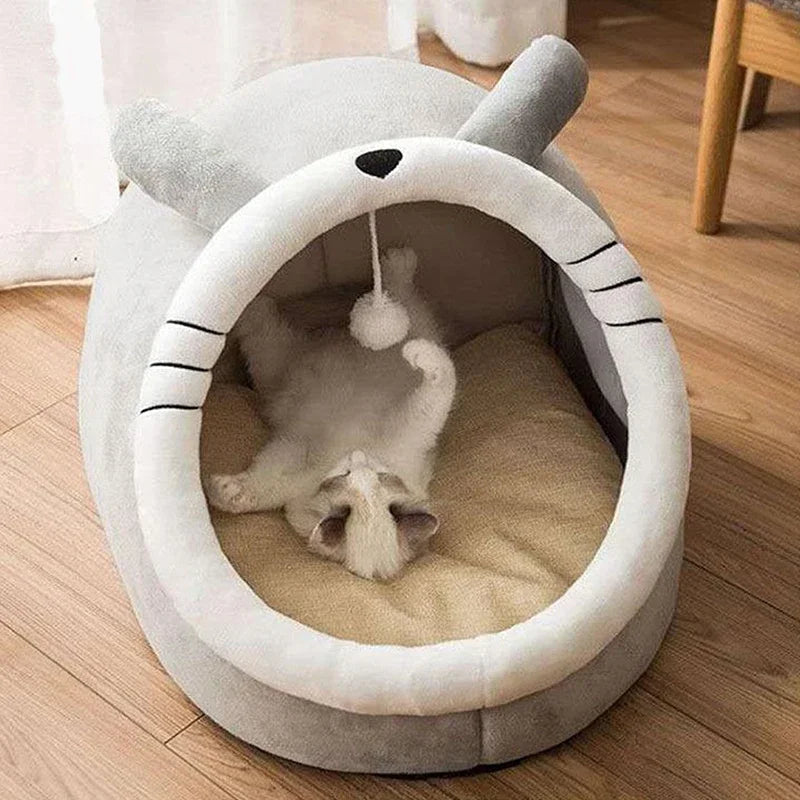 Washable Cozy Pet Lounger & Cat Bed