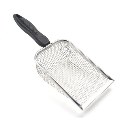 Stainless Steel Cat Waste & Litter Scoop