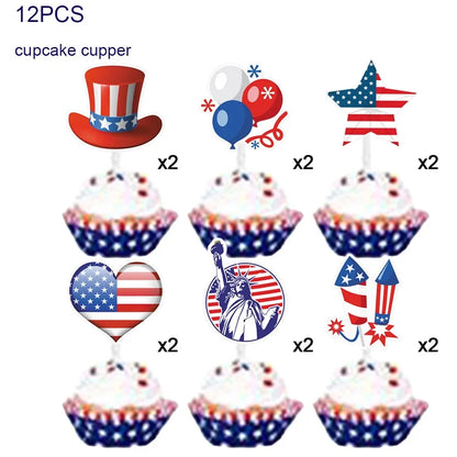 American Flag & Veterans Day Tableware & Party Supplies
