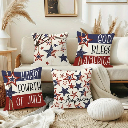 American Flag- Star & Stripes Pillow Cover