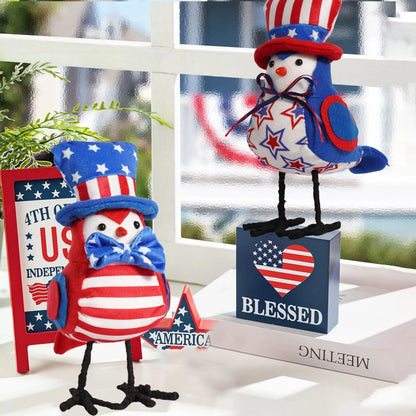Independence Day Dwarf Figurine Decoration