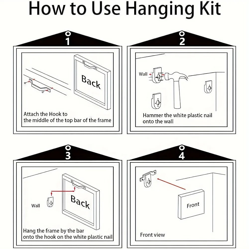 American Flag Wooden Gun Hanging Picture