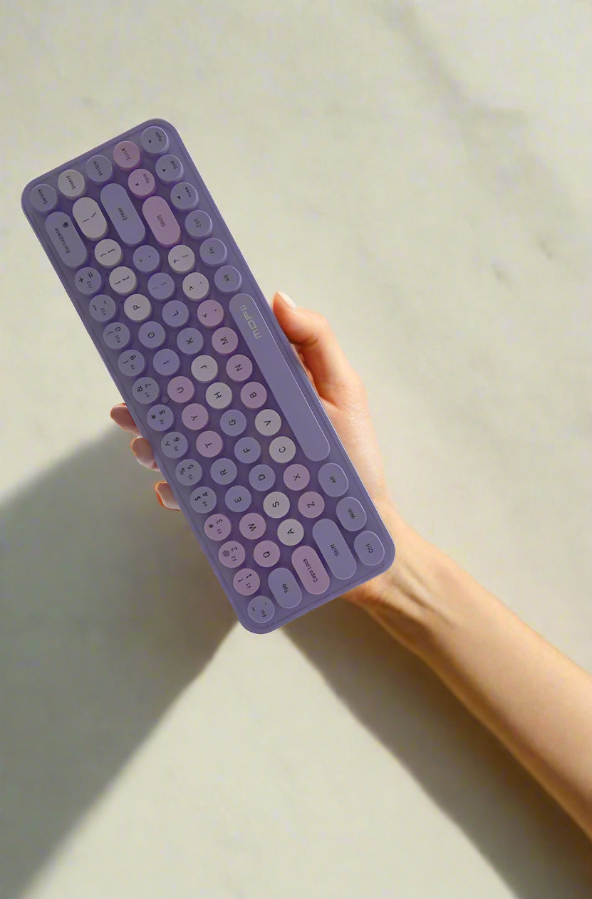 Colorful Compact Keyboard & Mouse Set for PC & Laptop