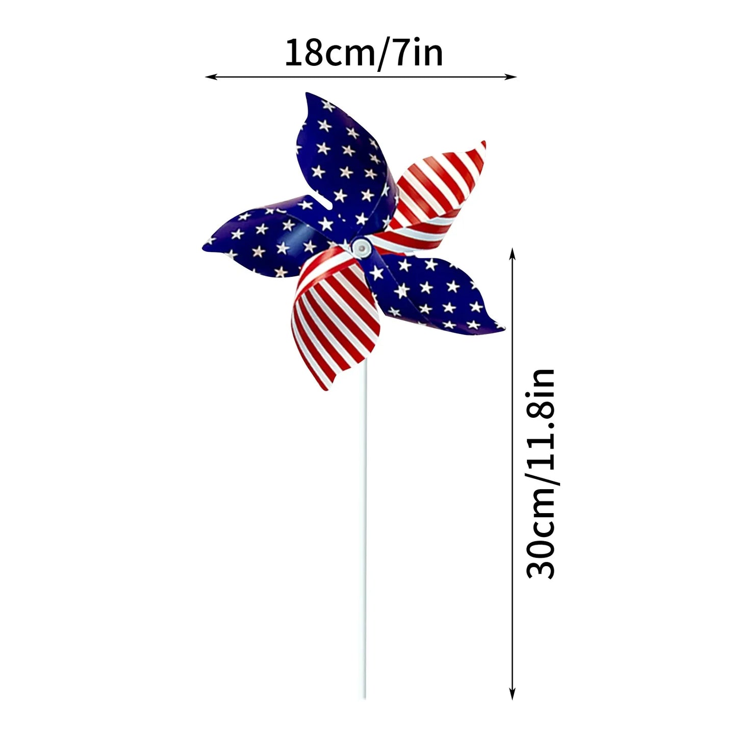 American Flag Pinwheels
