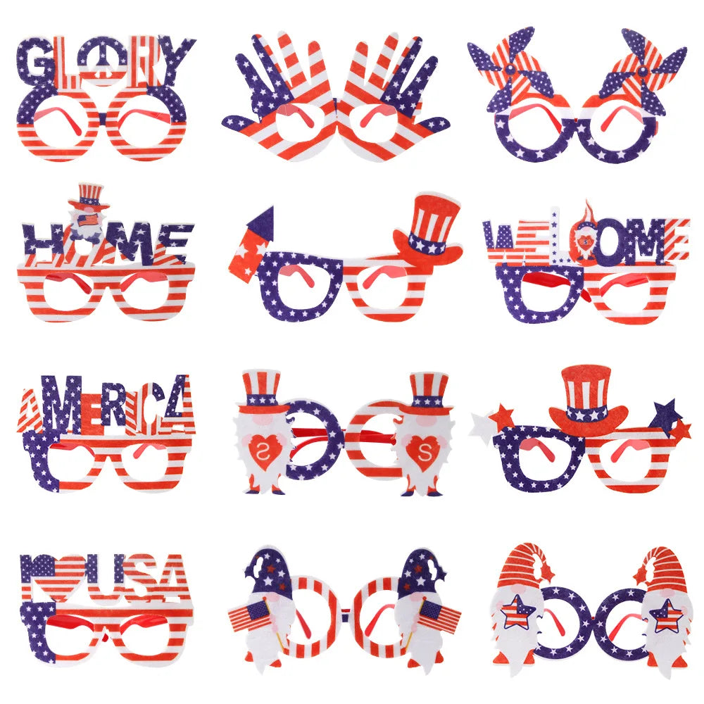 Patriotic Themed Glasses