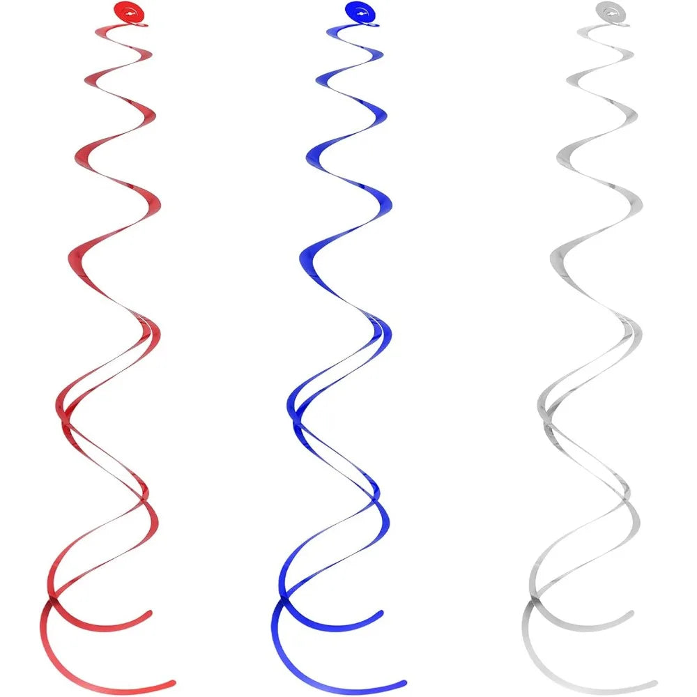 Red, White, and Blue Star Cartouche Ornaments Hanging Banner