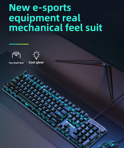 Waterproof Gaming Keyboard & Mouse Combo