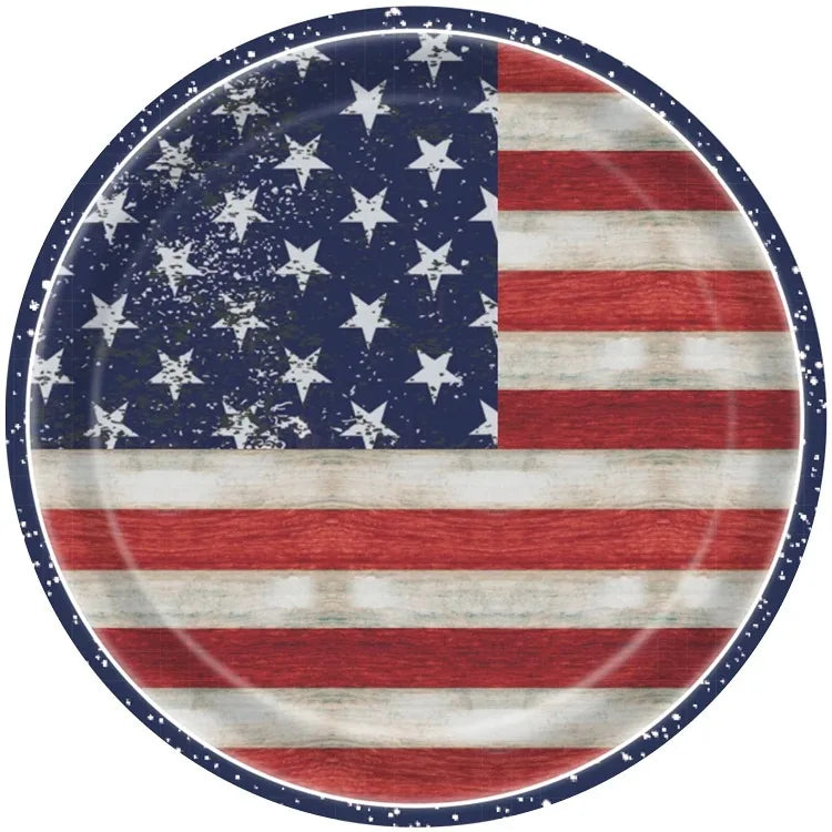 American Flag & Veterans Day Tableware & Party Supplies