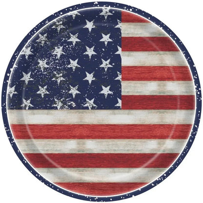 American Flag & Veterans Day Tableware & Party Supplies