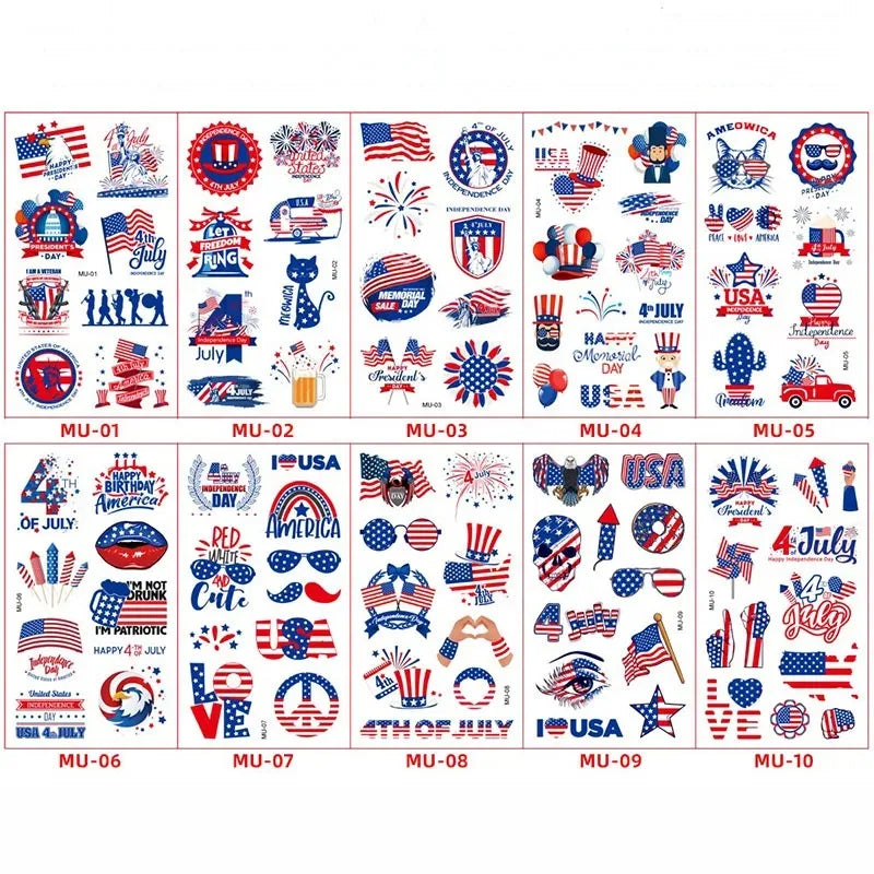 American Flag & Veterans Day Tableware & Party Supplies