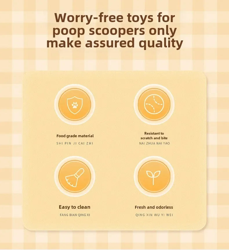 Rechargeable Electric Pet Ball Toy with Simulated Tail