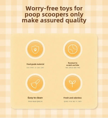 Rechargeable Electric Pet Ball Toy with Simulated Tail