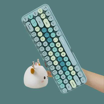 Colorful Compact Keyboard & Mouse Set for PC & Laptop