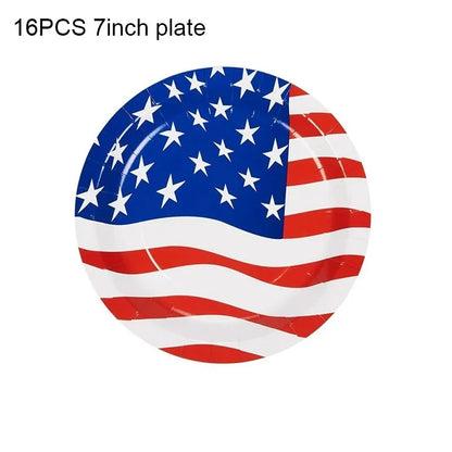 American Flag & Veterans Day Tableware & Party Supplies