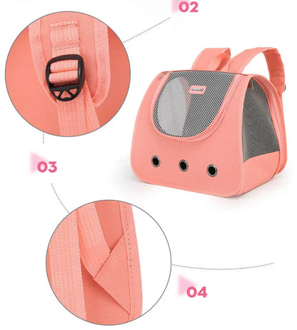 Foldable Breathable Cat & Puppy Backpack