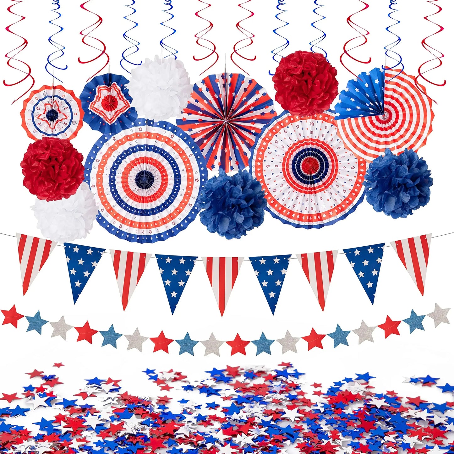 American Flag & Veterans Day Tableware & Party Supplies
