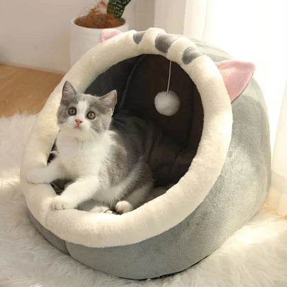 Washable Cozy Pet Lounger & Cat Bed