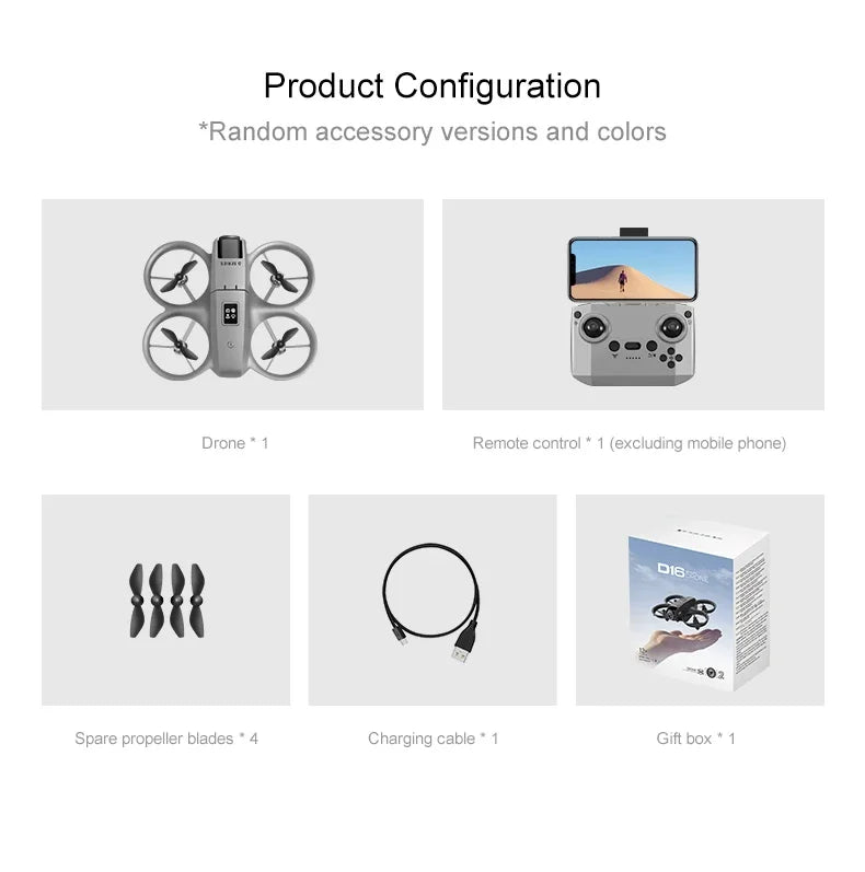 Aerial Drone – Dual-Camera, GPS & Optical Flow