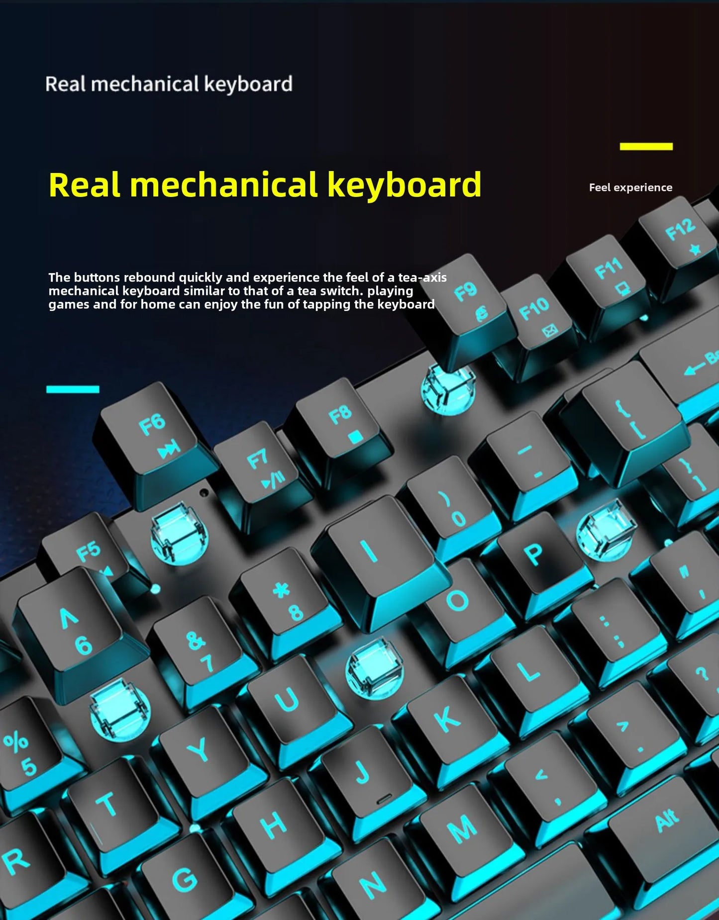 Waterproof Gaming Keyboard & Mouse Combo