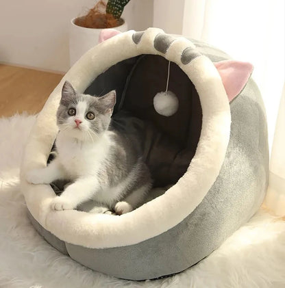 Washable Cozy Pet Lounger & Cat Bed
