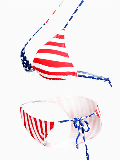 American Flag - Women's Swimwear & Bikini