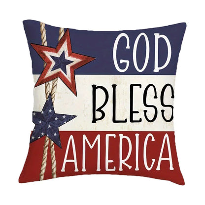 American Flag- Star & Stripes Pillow Cover