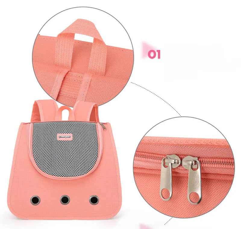 Foldable Breathable Cat & Puppy Backpack