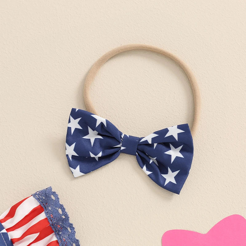 Patriotic Baby Girl Summer Outfit
