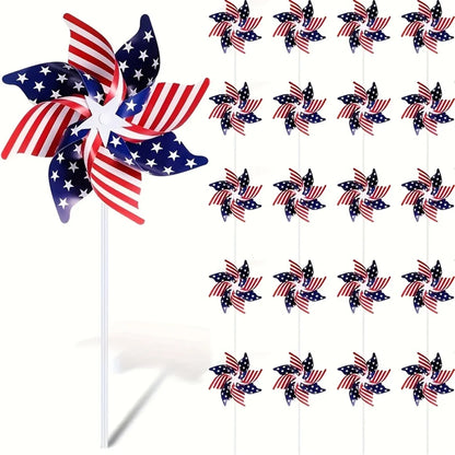 American Flag Wind Spinner Decorations