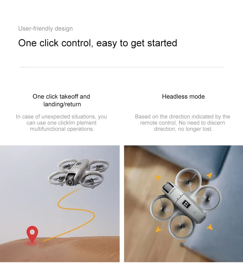 Aerial Drone – Dual-Camera, GPS & Optical Flow