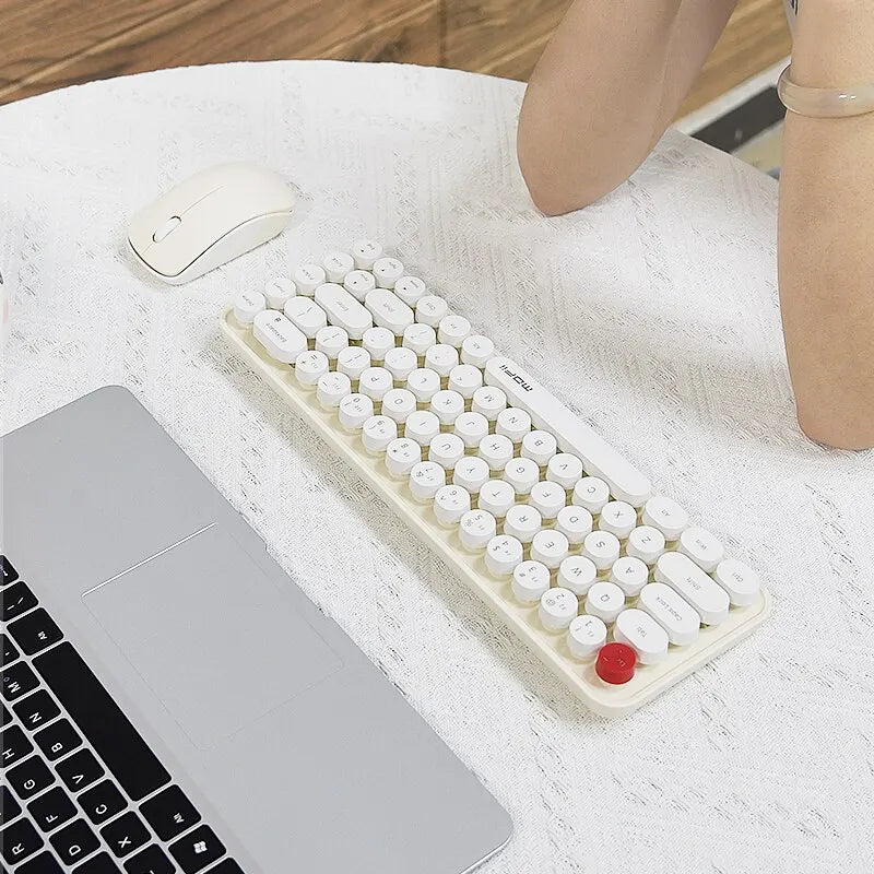 Colorful Compact Keyboard & Mouse Set for PC & Laptop