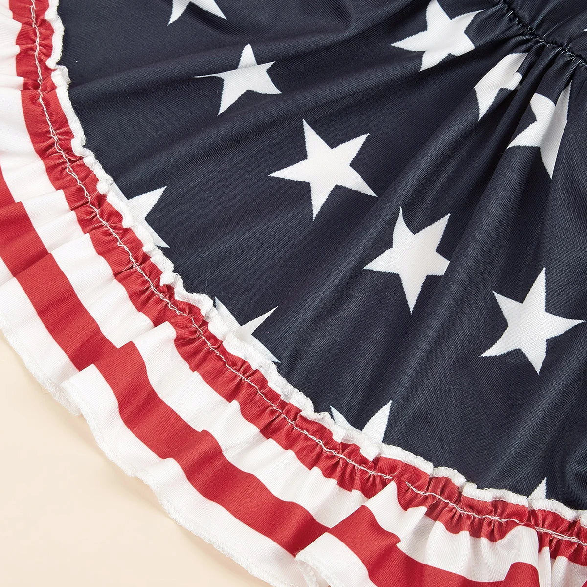 American Flag Stars Printed Sundress For Your Puppy
