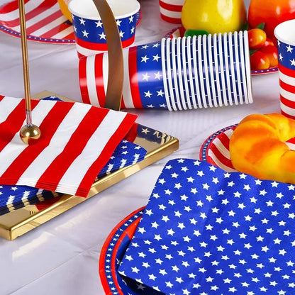 American Flag & Veterans Day Tableware & Party Supplies