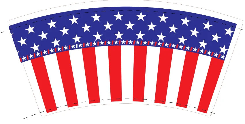American Flag & Veterans Day Tableware & Party Supplies
