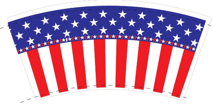 American Flag & Veterans Day Tableware & Party Supplies