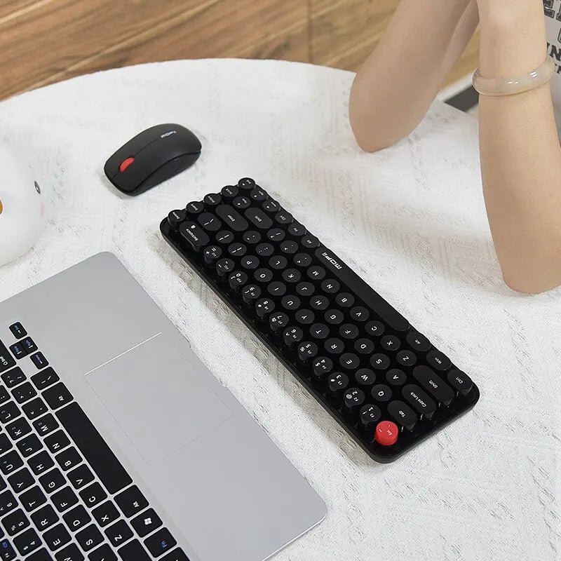 Colorful Compact Keyboard & Mouse Set for PC & Laptop