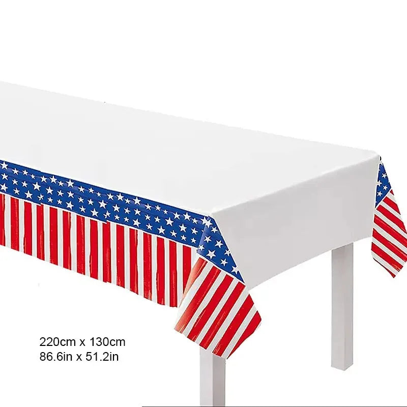 American Flag & Veterans Day Tableware & Party Supplies