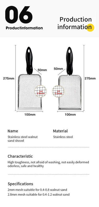 Cat & Reptile Litter & Substrate Scoop