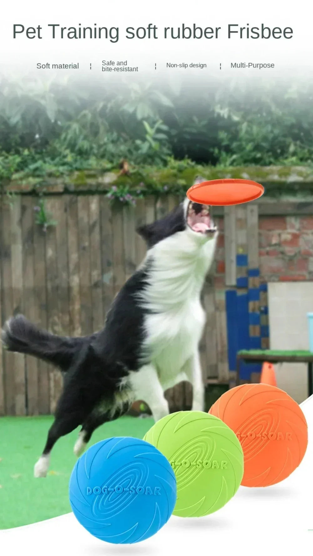 Flying Disc – Dog Toy & Training Game