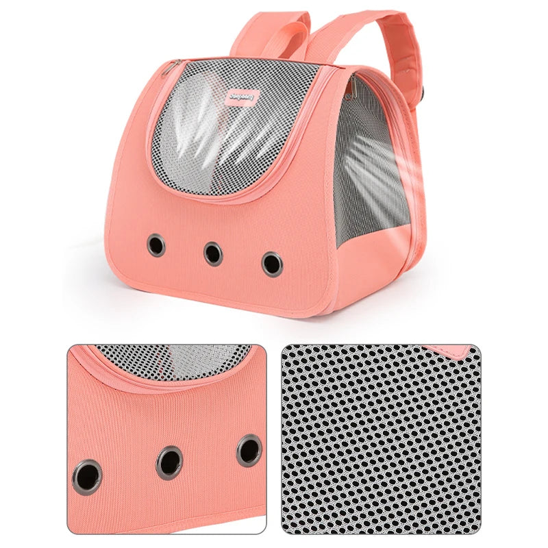Foldable Breathable Cat & Puppy Backpack